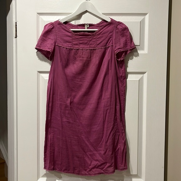 IRO purple cotton dress size S - Picture 1 of 3